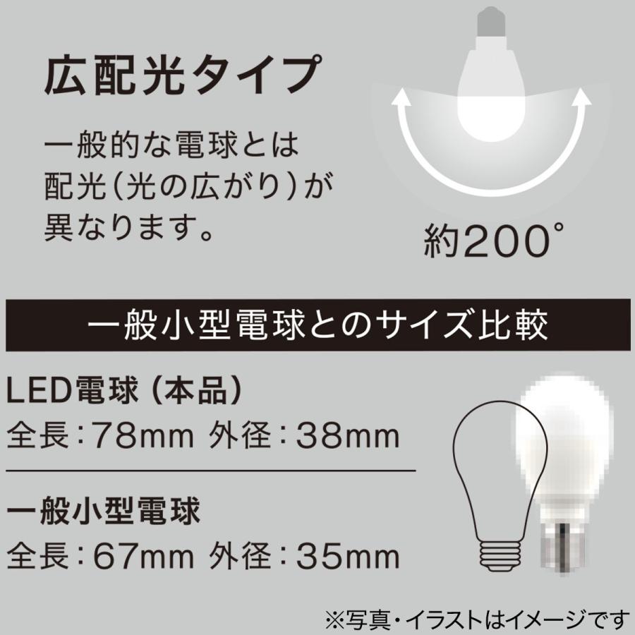 ニトリ（NITORI） LED電球(E17口金 60W相当 LEE60WS-L) : ニトリ Yahoo
