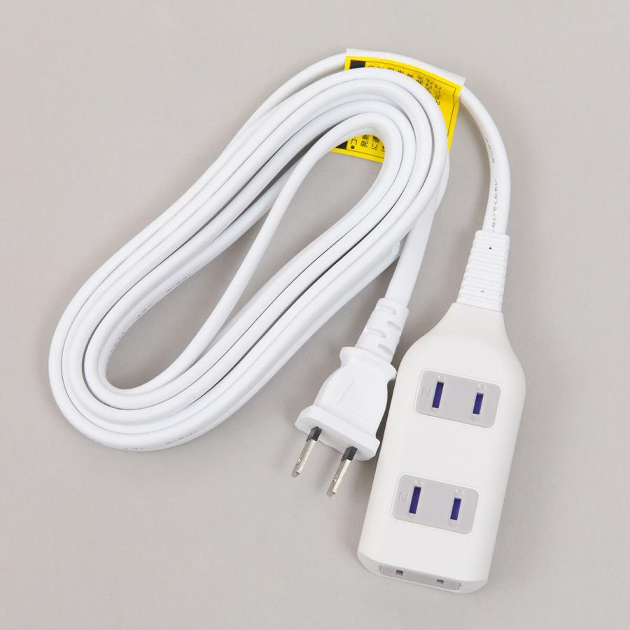 ホコリの入りにくい3個口テーブルタップ3m(NS303WH) ニトリ : ニトリ