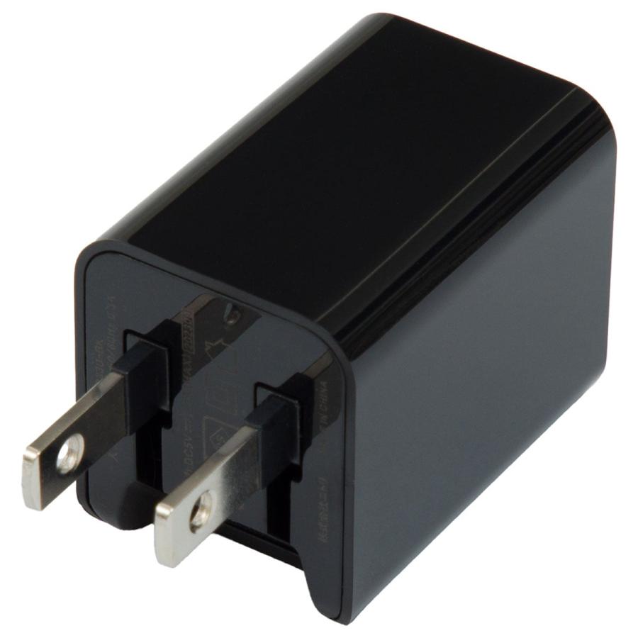 ニトリ（NITORI） USB電源アダプター(2口 MSA033U ブラック) : ニトリ