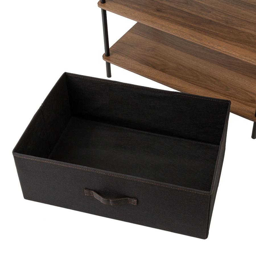 ニトリ 3段チェスト PST2 (ミドルブラウン/ブラック) タンス