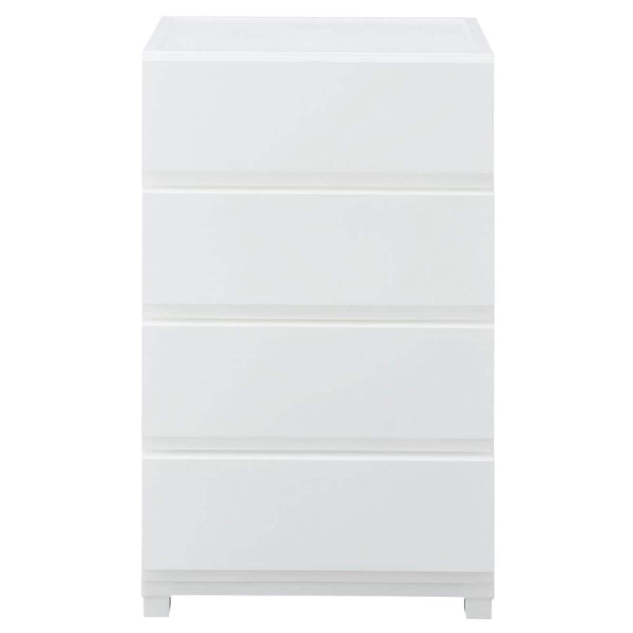 ニトリ　ホワイト　4段チェスト シンプル　ローチェスト　棚 ニトリ ホワイト 4段チェスト シンプル ローチェスト 棚 ニトリ