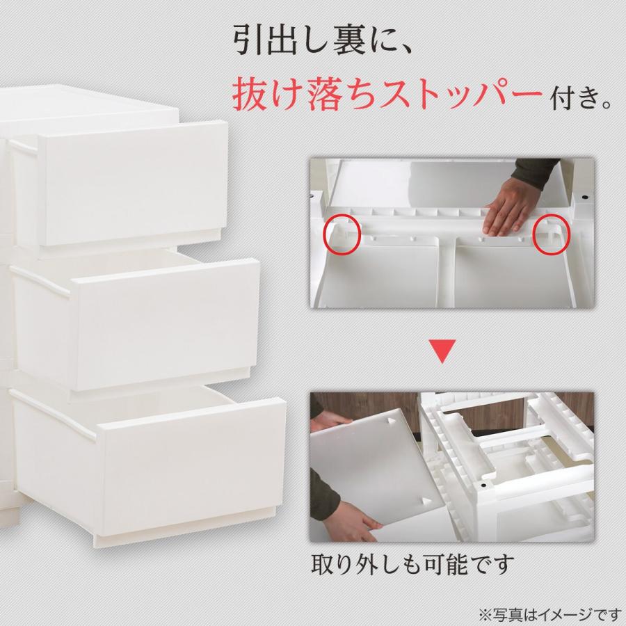 ニトリ 工具不要で組み立て簡単ワイドチェストデコニーシーヴォ2