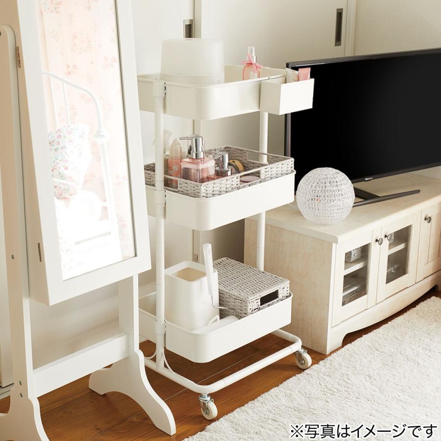 ニトリ（NITORI） 手編み風ペーパーバスケット ライラ3 よこ型ハーフ