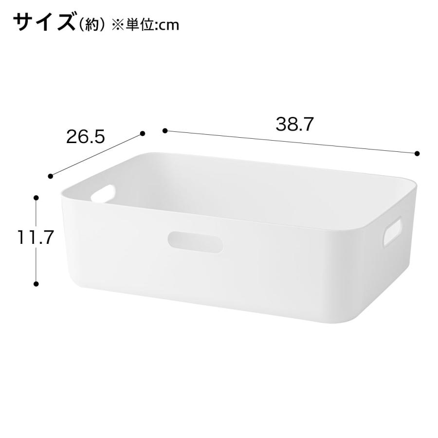 ニトリ 収納ケース ソフトNインボックス よこ型ハーフ ホワイト ニトリ 収納ケース ソフトNインボックス よこ型ハーフ ホワイト