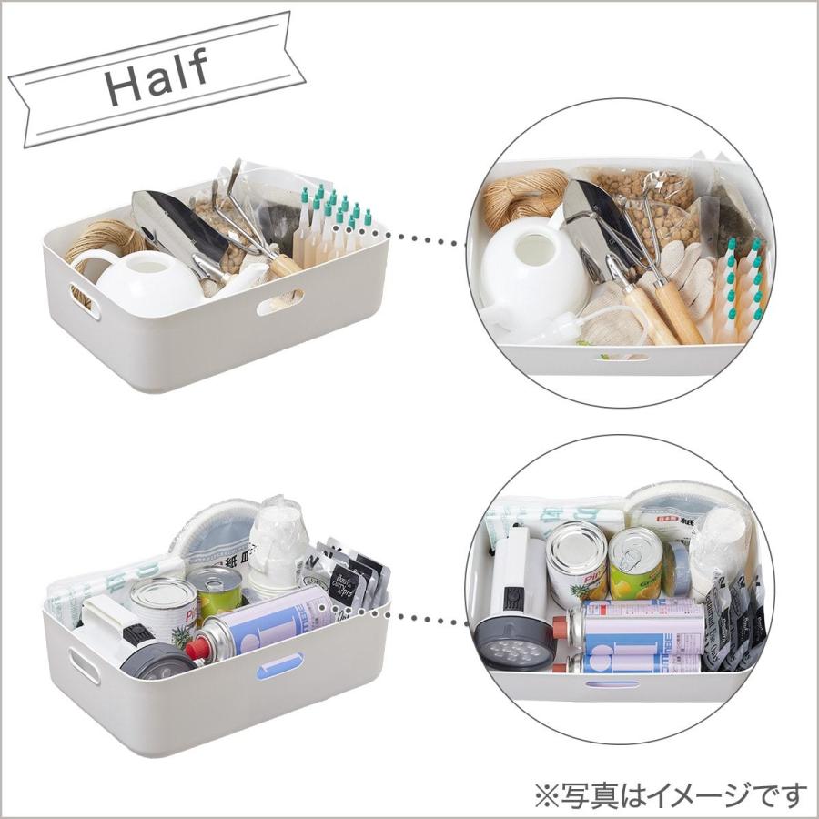 ソフトNインボックス よこ型ハーフ(ホワイト) ニトリ 『玄関先迄納品』 『1年保証』|nitori-net|08