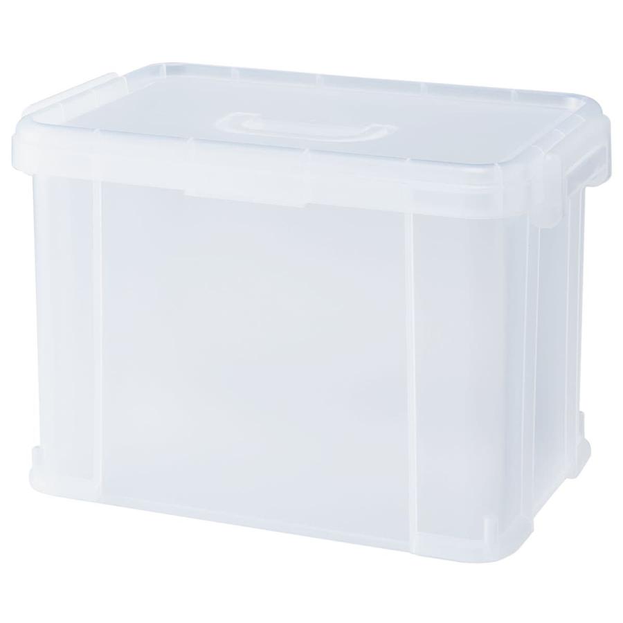 ニトリ（NITORI） 運べるコンテナボックス(ワイド Lサイズ クリア