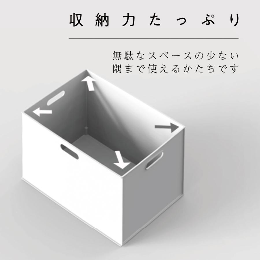 ニトリ（NITORI） バスケット Nインボックス レギュラー ホワイト 2個