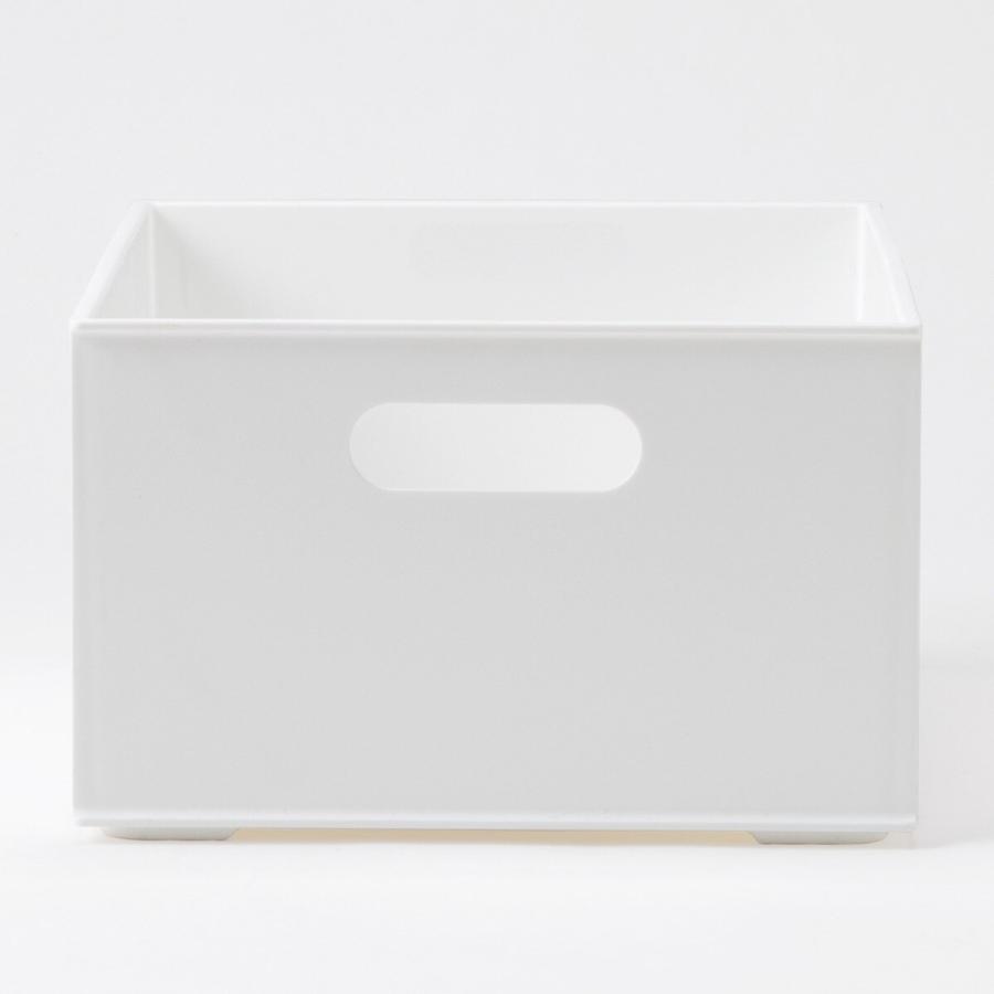 ニトリ　ホワイト ニトリ（NITORI） 収納ケース Nインボックス(W) クォーター(ホワイト