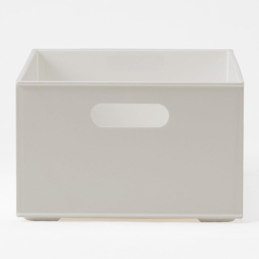 ニトリ（NITORI） バスケット Nインボックス クォーター モカ 収納