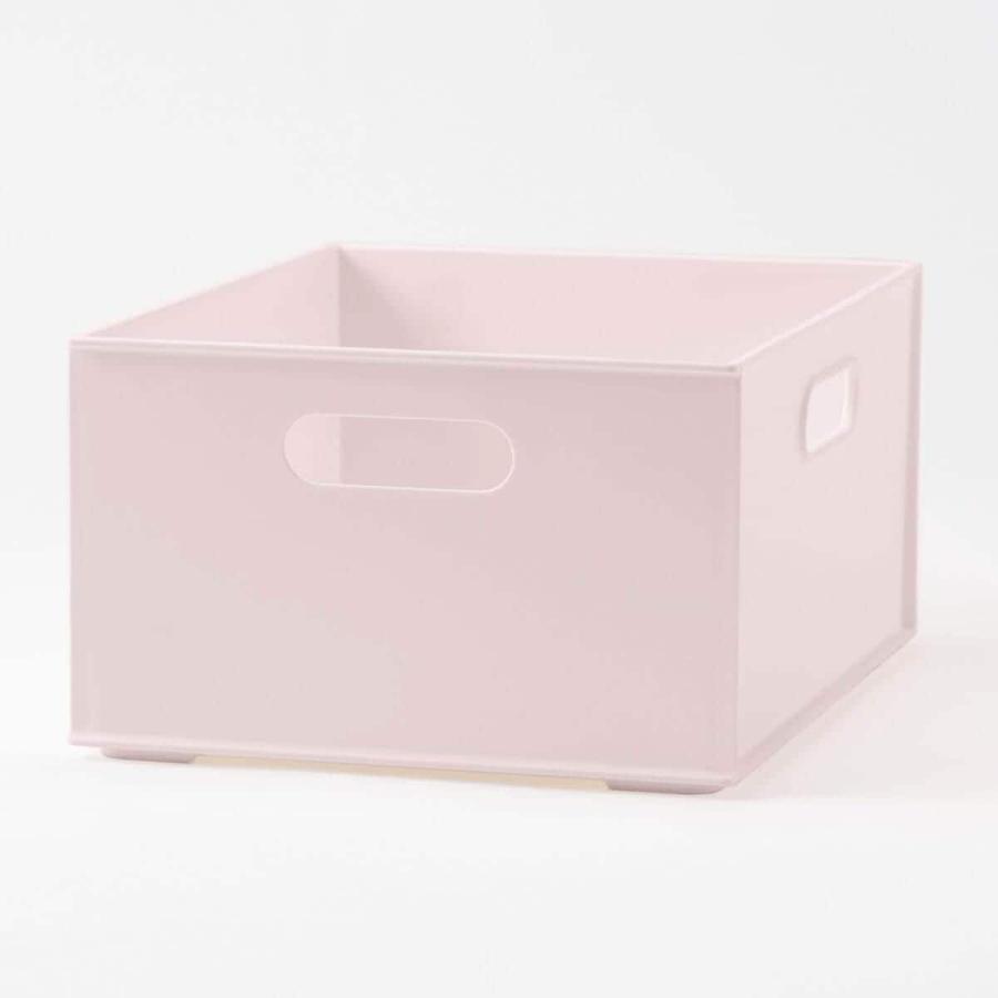 ニトリ（NITORI） バスケット Nインボックス クォーター グレイッシュ