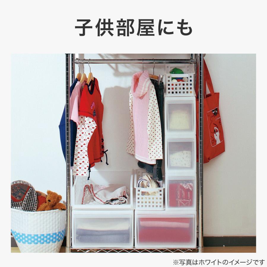 ニトリ（NITORI） 組み合わせて使える収納ケース(ワイド Mサイズ DGY