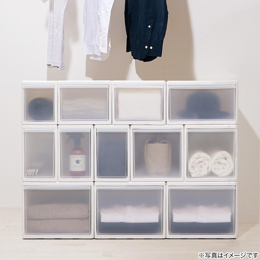 ニトリ　木目柄の収納棚　5月31日までのお取引予定です ニトリ（NITORI） 幅と高さを組み合わせて使える収納ケース(ミディアム