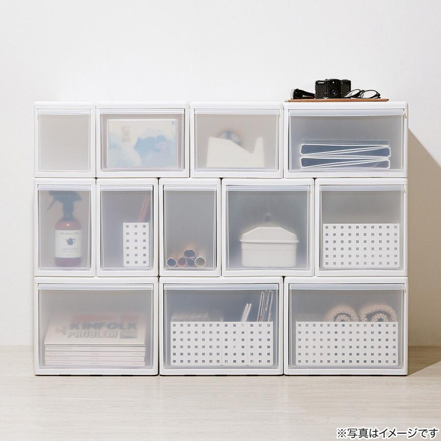 ニトリ 組み合わせて使える収納ケース(ミディアム Lサイズ 幅