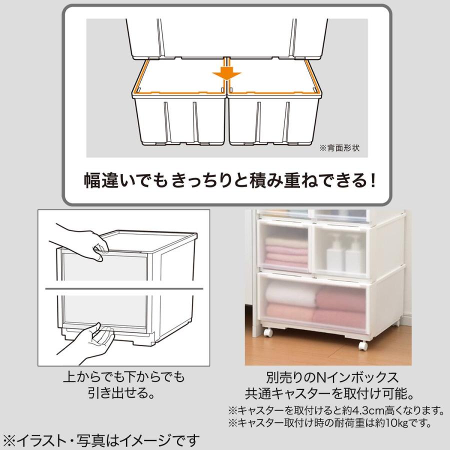 ニトリ（NITORI） 組合せ可能な収納ケース 衣類・隙間・リビング・子供