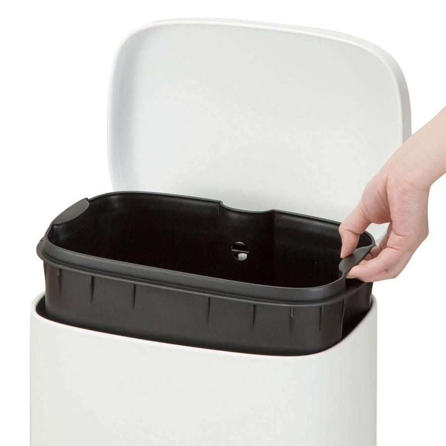 ニトリ ペダルペール バゲット WH(12L) ゴミ箱 ごみ箱 ペール ニトリ ペダルペール バゲット WH(12L) ゴミ箱 ごみ箱 ペール