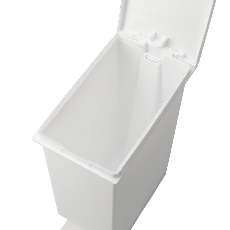 ニトリ（NITORI） 消臭スリムペダルペール(20L ホワイト) : ニトリ