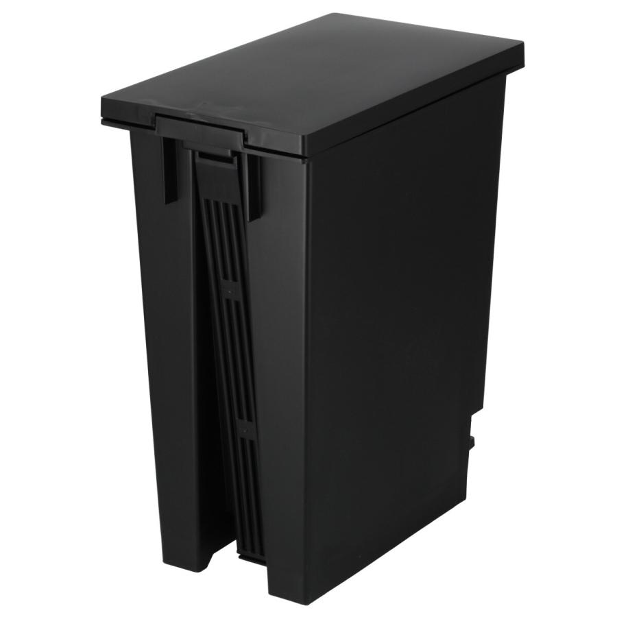 ニトリ（NITORI） 消臭スリムペダルペール(30L ブラック) : ニトリ