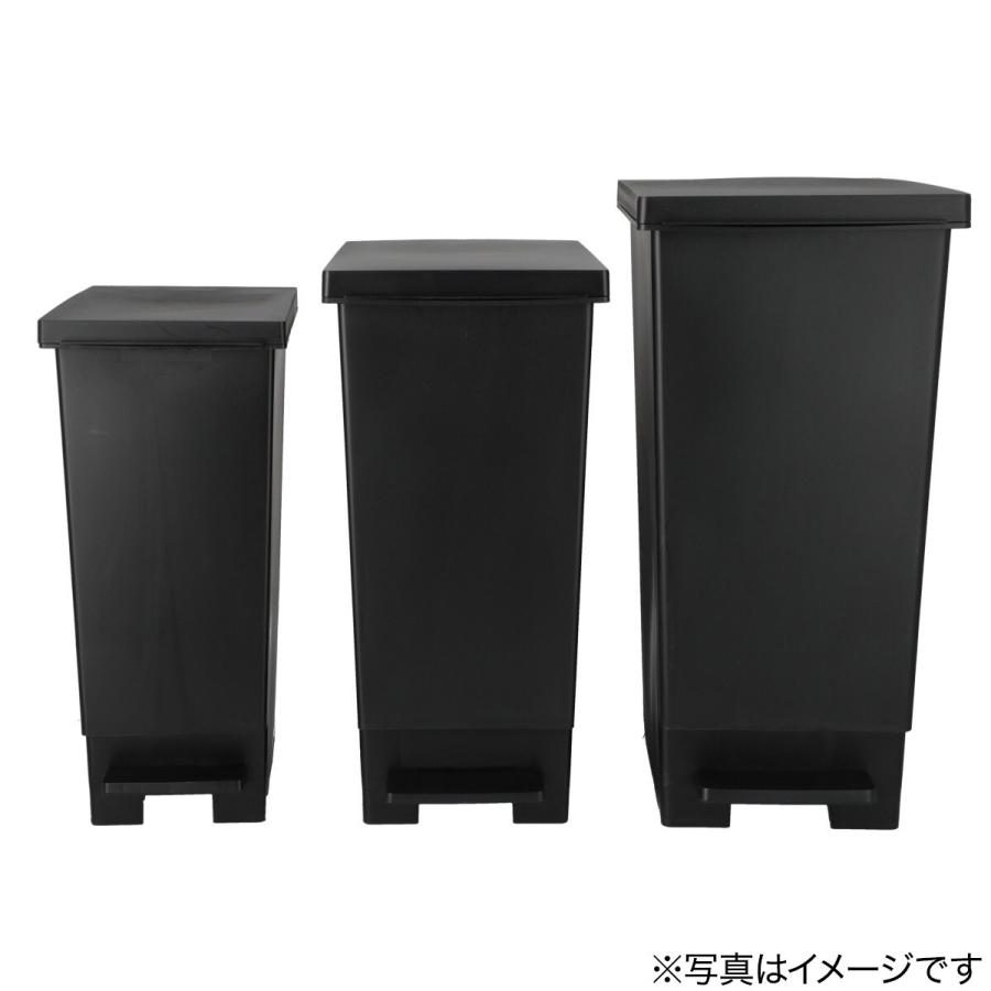 ニトリ（NITORI） 消臭スリムペダルペール(45L ブラック) : ニトリ