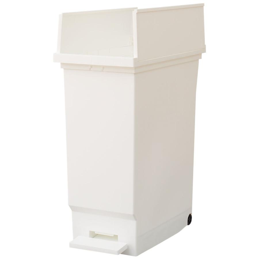 ニトリ 棚下でも使えるペダルペール 45L 3個セット ニトリ 棚下でも使えるペダルペール(45L ホワイト) : ニトリ
