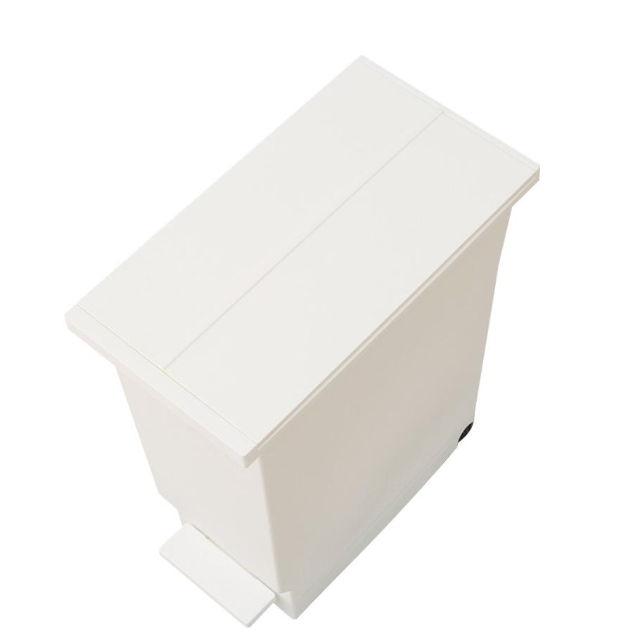 ニトリ 棚下でも使えるペダルペール 45L 3個セット ニトリ 棚下でも使えるペダルペール(45L ホワイト) : ニトリ