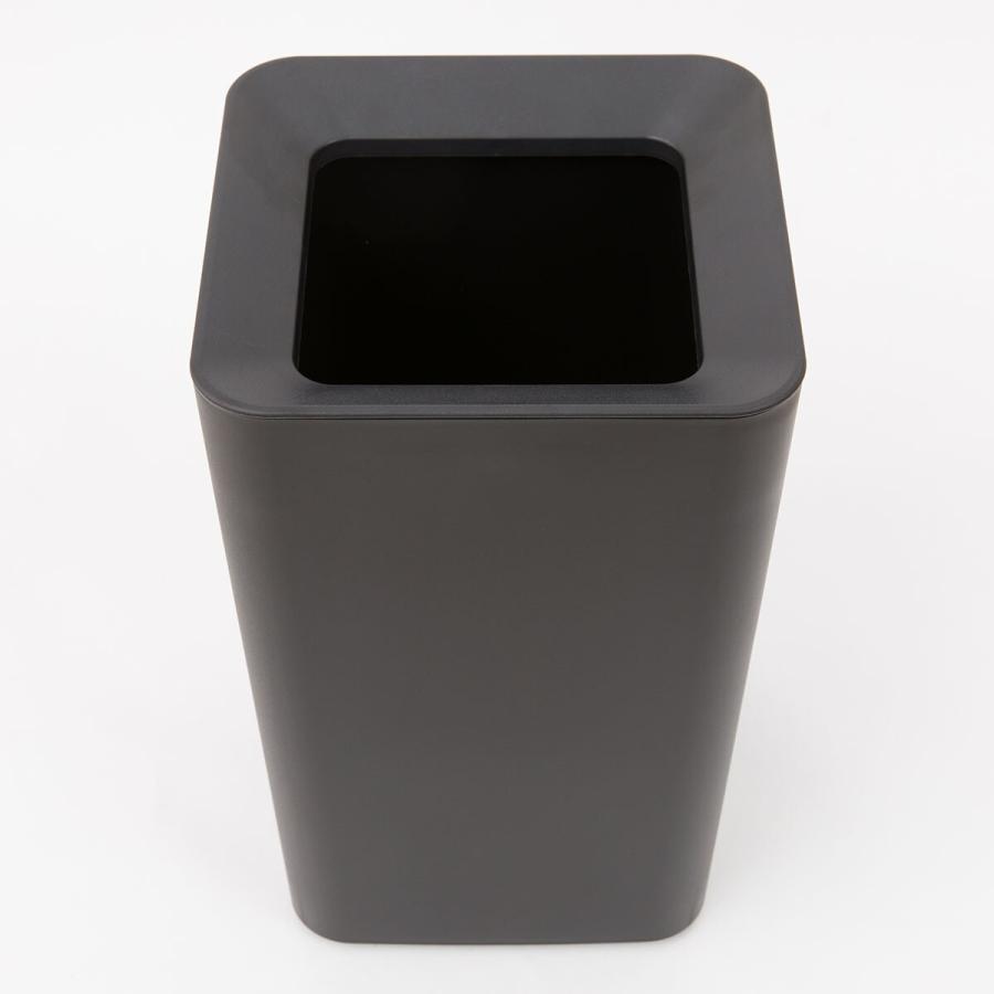 ニトリ 抗菌消臭ダストボックス(角型 ルクレールCV ブラック) : ニトリ