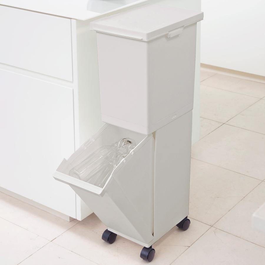 ニトリ スリム分別ペール2段(36L) ゴミ箱 ごみ箱 ペール ニトリ スリム分別ペール2段(36L) ゴミ箱 ごみ箱 ペール