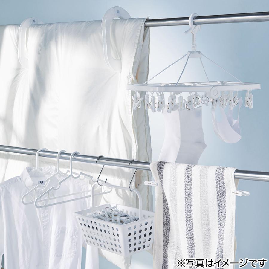 ニトリ（NITORI） 折りたたみ角ハンガー(24ピンチ NW) : ニトリ Yahoo