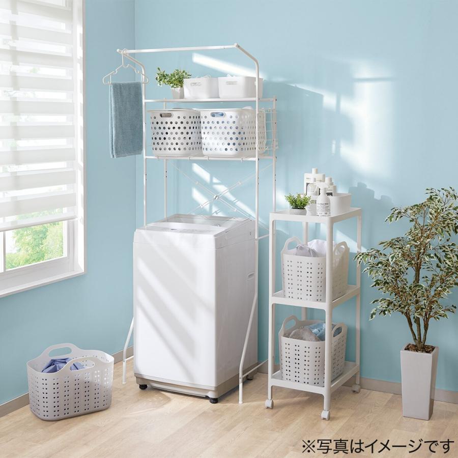 ニトリ ランドリーバスケット(ボルカ M ホワイト) 幅42×奥行28 ニトリ ランドリーバスケット(ボルカ M ホワイト) 幅42×奥行28