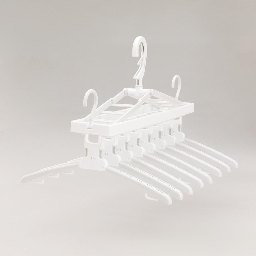 ニトリ（NITORI） ワンタッチ取り込みスライドアーム8連ハンガー