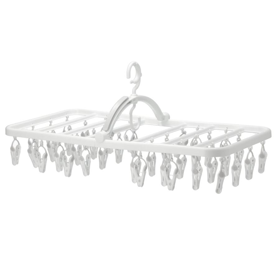 ニトリ（NITORI） 簡単取り込みハンガー (SN02 40ピンチ ホワイト