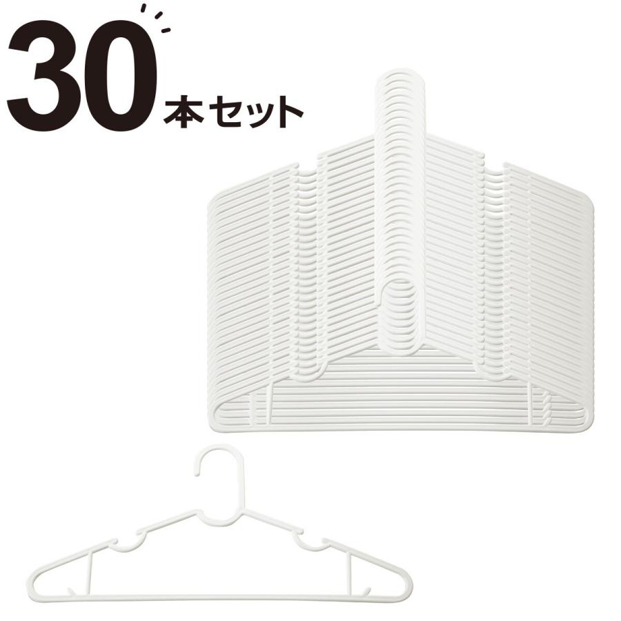 ニトリ（NITORI） 洗濯ワイシャツハンガー 30本組(10P NW) : ニトリ