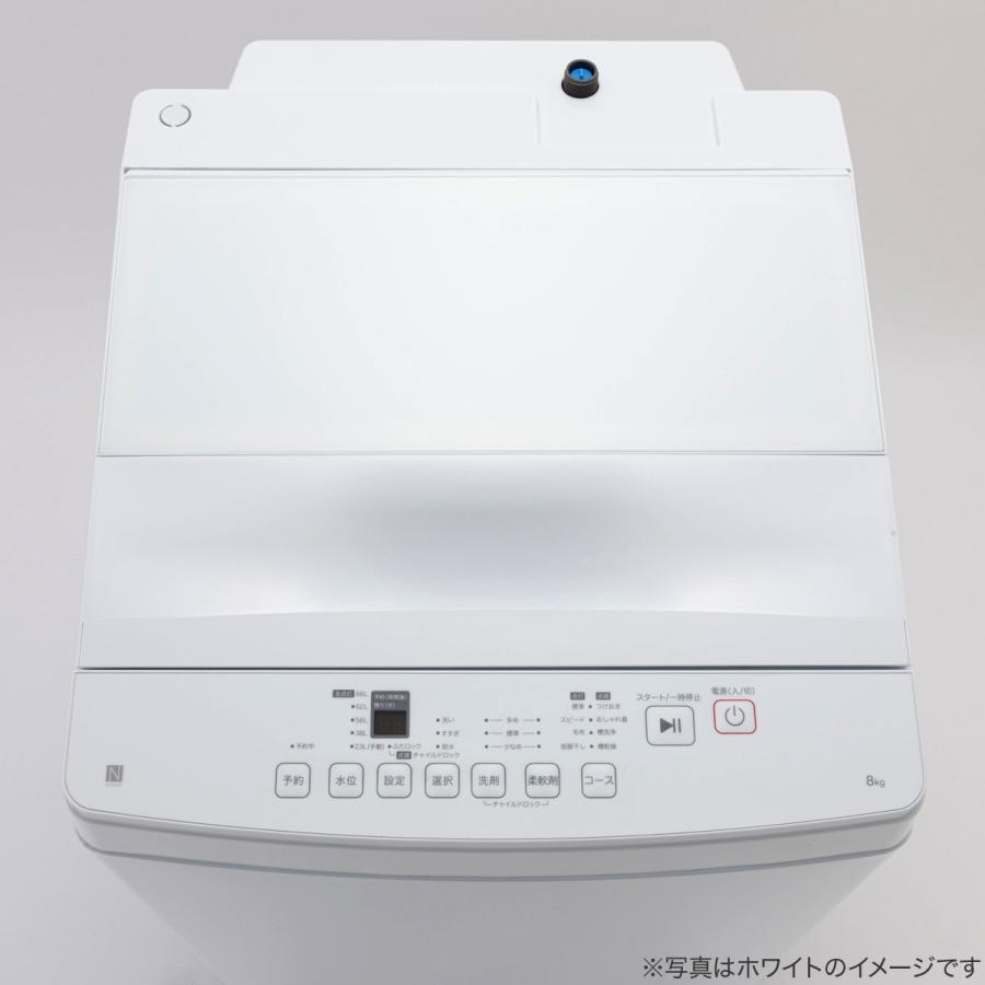 ニトリ 8kg洗剤自動投入洗濯機(NT80J1 ブラック) (リサイクル ニトリ 8kg洗剤自動投入洗濯機(NT80J1 ブラック) (リサイクル