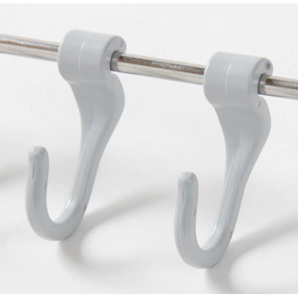 ホワイト 吸盤フック 6連 ニトリ（NITORI） 吸盤ステンレス6連フック(クレド) : ニトリ Yahoo