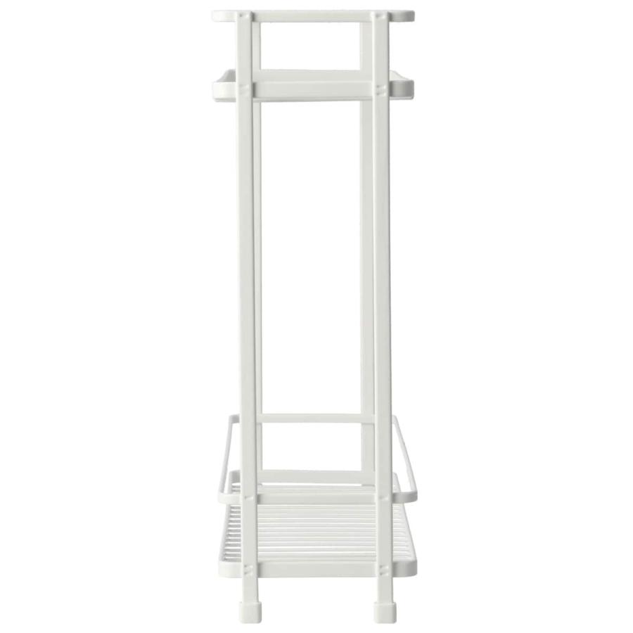 ニトリ（NITORI） バスラック ワイド2段(ピアット2ホワイト) : ニトリ