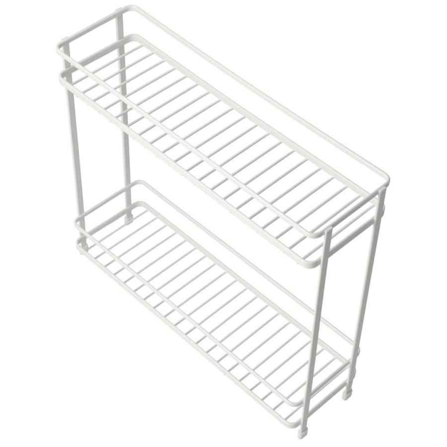 ニトリ（NITORI） バスラック ワイド2段(ピアット2ホワイト) : ニトリ
