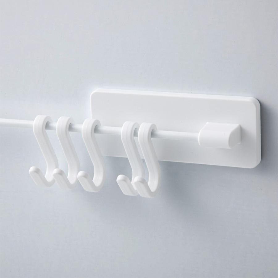 ニトリ（NITORI） マグネット5連フック(ホワイト AL02) 限定価格：1/5