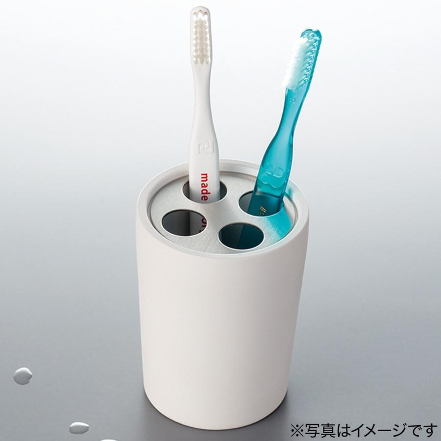ニトリ（NITORI） 吸水多孔質セラミックス歯ブラシスタンド(4本用 円型