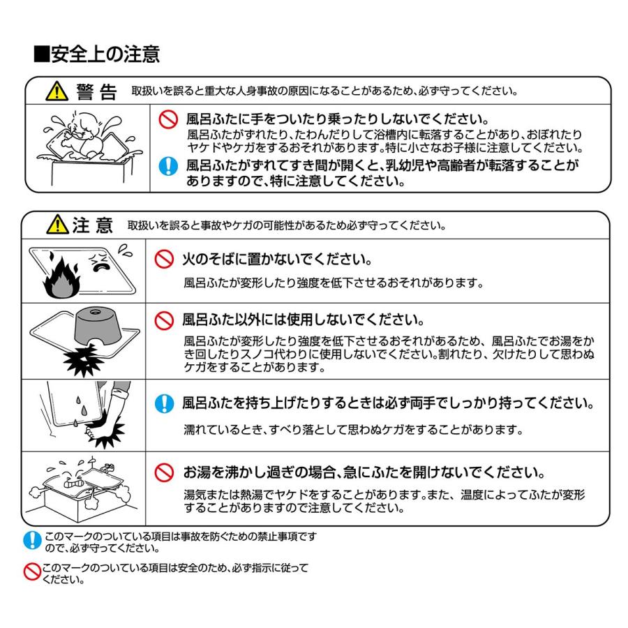組み合わせ風呂フタ 3枚組(L-14) ニトリの画像