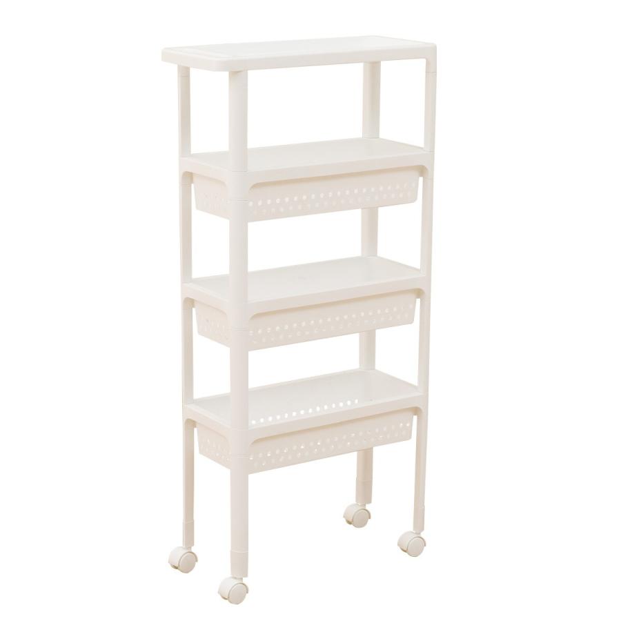 ニトリ（NITORI） スリムワゴンカナスタ 4段 : ニトリ Yahoo!店 - 通販