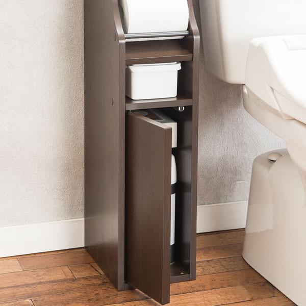 トイレ収納 トロル3ロール Hp ダークブラウン ニトリ 玄関先迄納品 ニトリ Yahoo 店 通販 Yahoo ショッピング