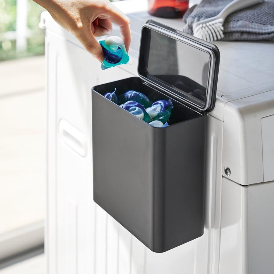 マグネット収納 洗剤ボールストッカー Flat ブラック ニトリ 玄関先迄納品 1年保証 ニトリ Yahoo 店 通販 Yahoo ショッピング