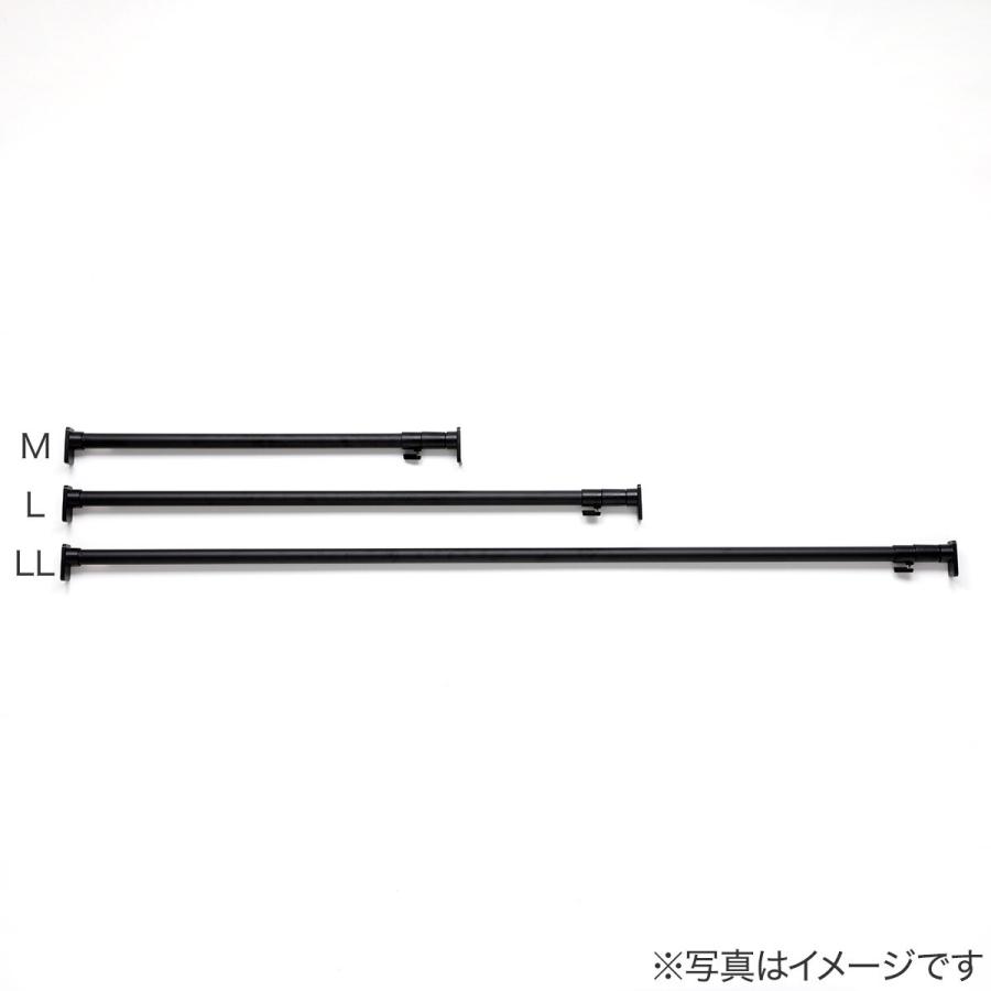 ニトリ（NITORI） 強力つっぱりポール M (ブラック HA02) : ニトリ