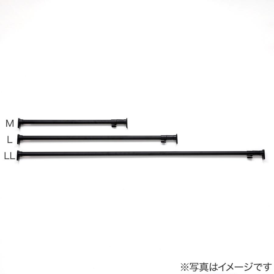ニトリ（NITORI） 強力つっぱりポール L (ブラック HA02) : ニトリ
