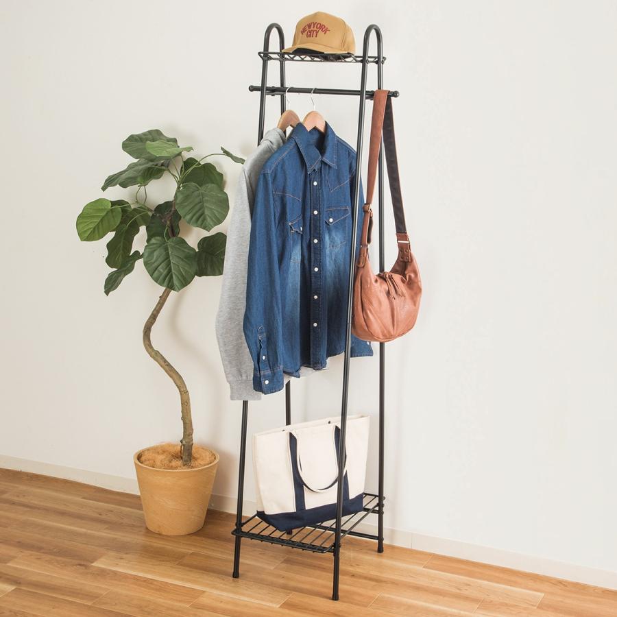 A型ハンガーラック チェルシー ハーフ ブラック ニトリ 玄関先迄納品 1年保証 ニトリ Yahoo 店 通販 Yahoo ショッピング