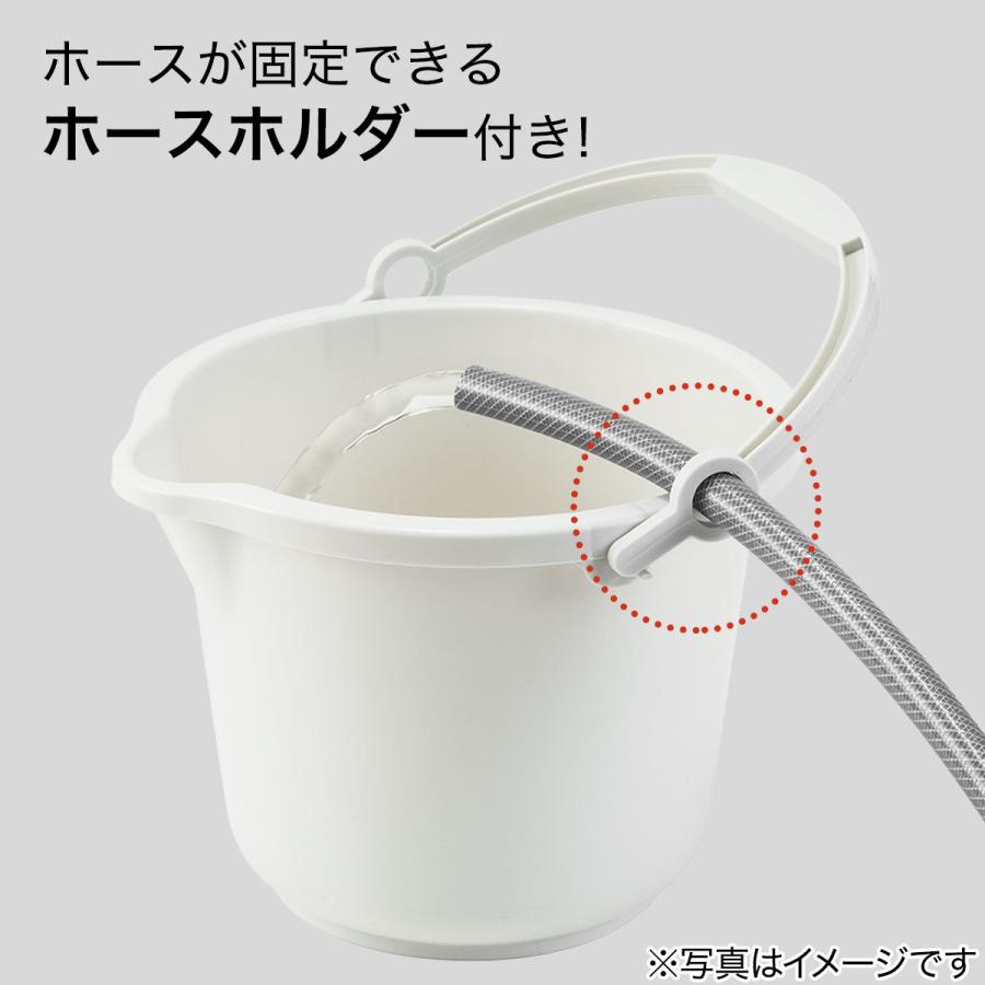 ぞうきんが掛けられるバケツ8l Gy ニトリ 玄関先迄納品 1年保証 ニトリ Yahoo 店 通販 Yahoo ショッピング