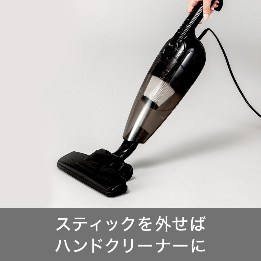 ニトリ 2WAYスティッククリーナー(NTR16S ブラック) 掃除機