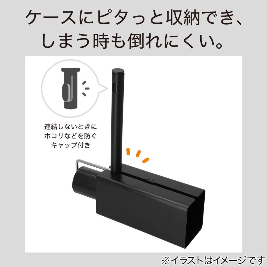 ニトリ（NITORI） 簡単カーペットクリーナー(ラクッカ2 ブラック 強