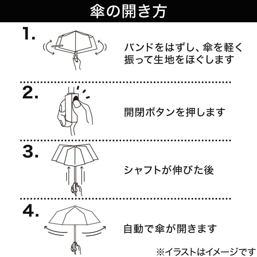 ニトリ（NITORI） 自動開閉 折りたたみ傘(54cm ブラック dj) : ニトリ