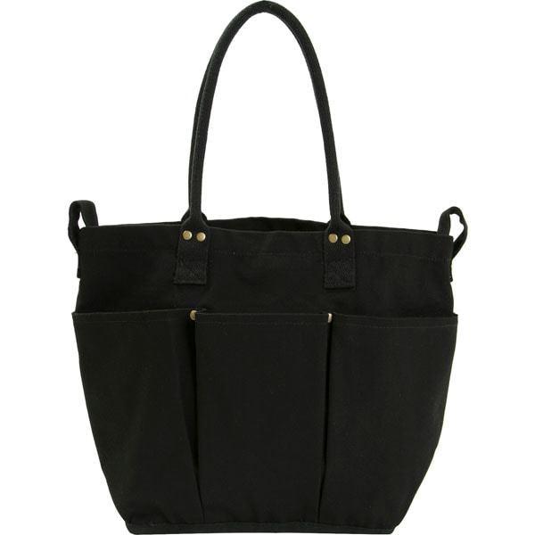 ニトリ（NITORI） マルチポケットトートバッグ S(ブラック) : ニトリ