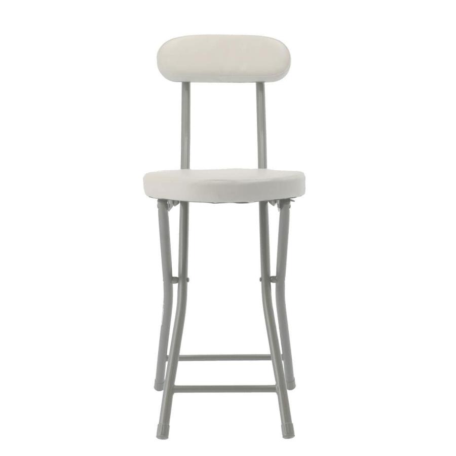 ニトリ（NITORI） 折りたたみチェア ボンベイ(ホワイト) : ニトリ